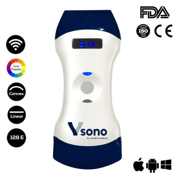 With the Vsono-CL3, doctors have the possibility to conduct both deep and shallow ultrasound scanning using only one handheld pocket-size probe, without the burden of taking 2 devices every time an examination is needed.